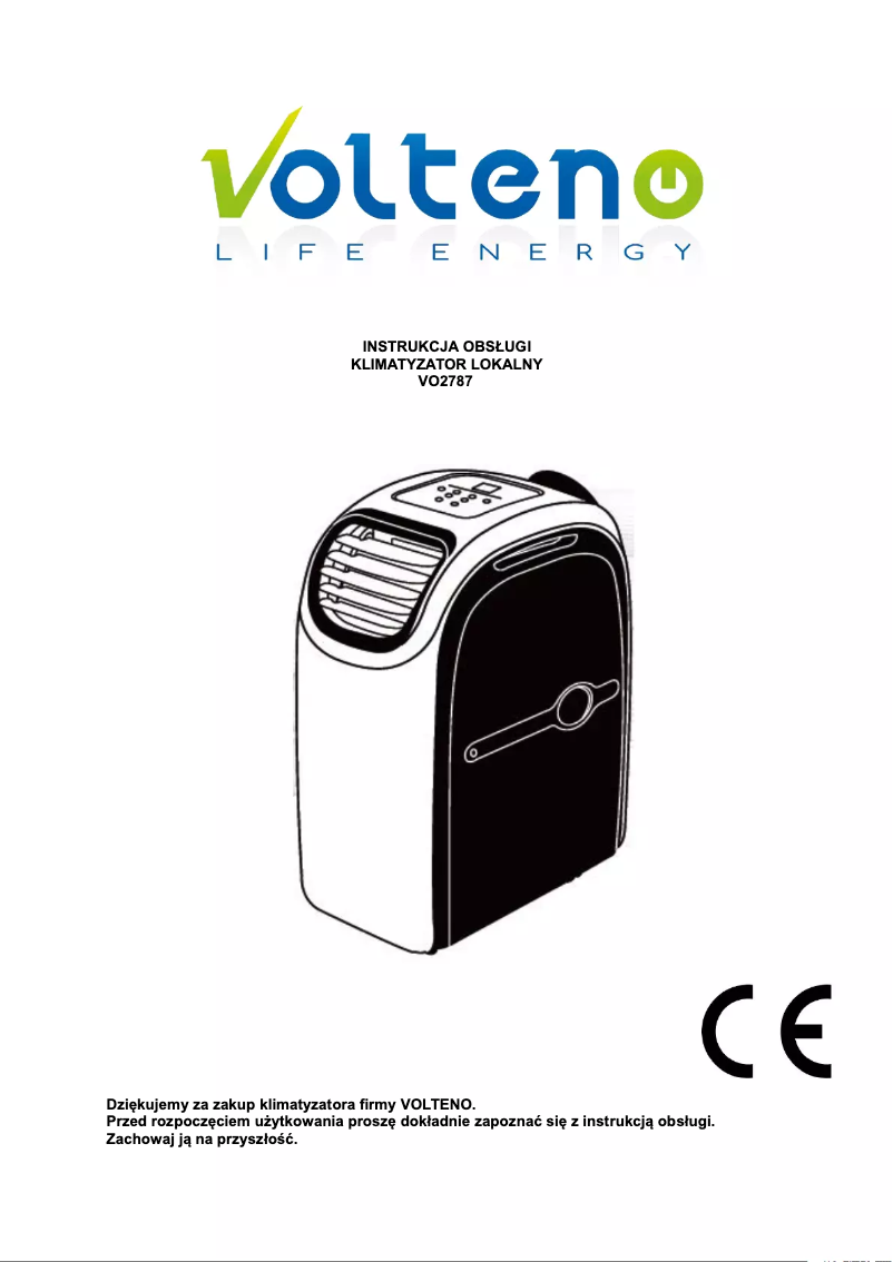 Page n°1 - Manuel utilisateur Volteno VO2787