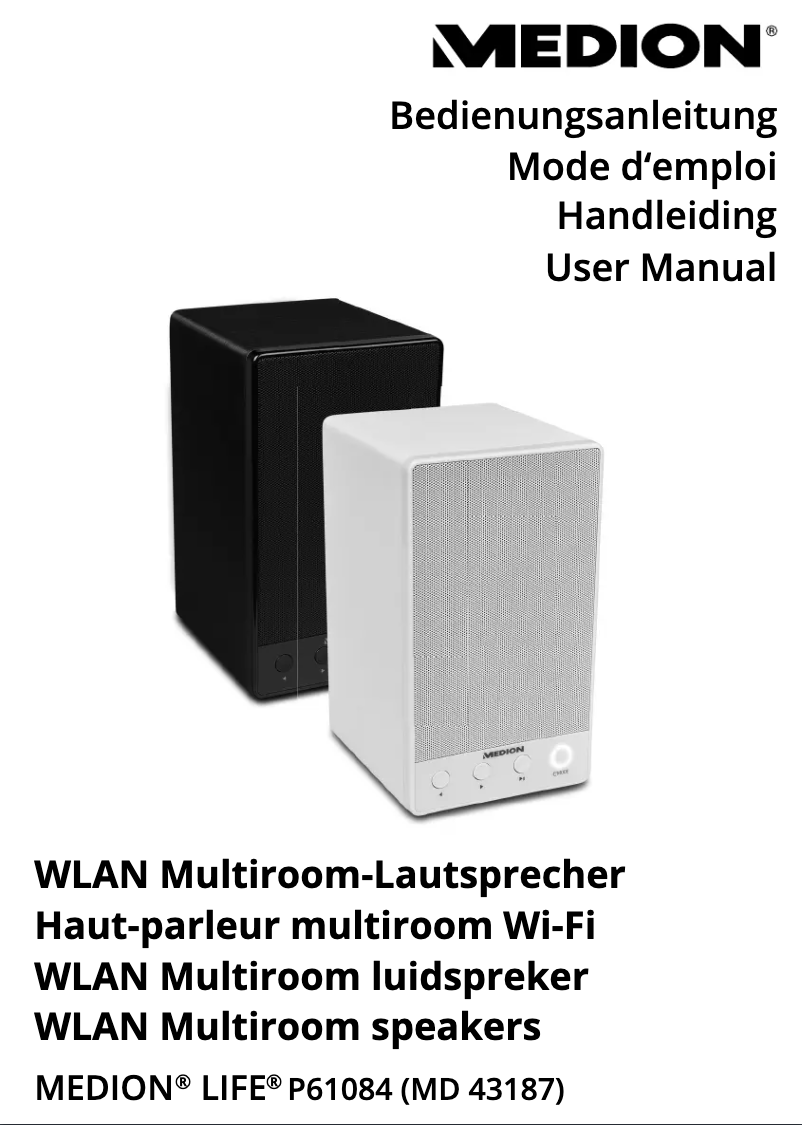 Image de la première page du manuel de l'appareil LIFE P61084 (MD 43187)