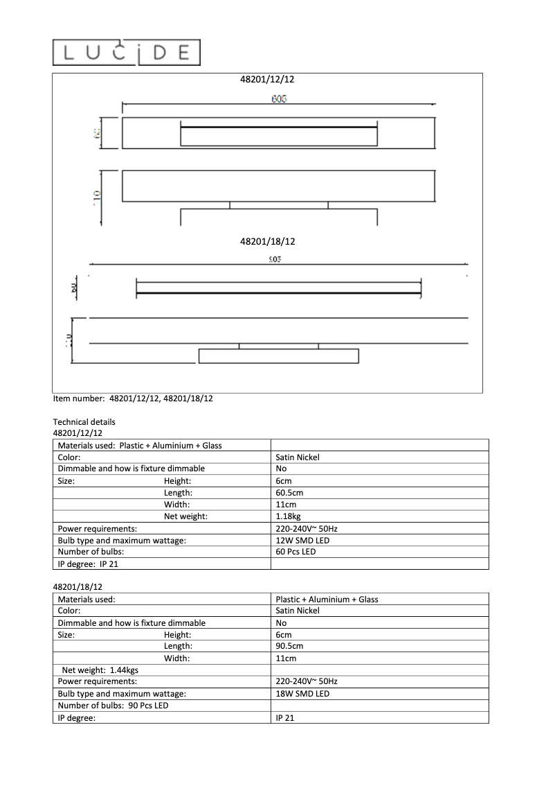 Image de la première page du manuel de l'appareil Matthew