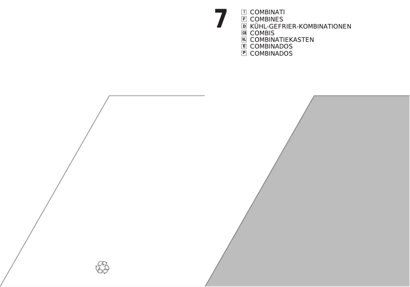 Page 1 de la notice Manuel utilisateur Candy CPCA 350 G