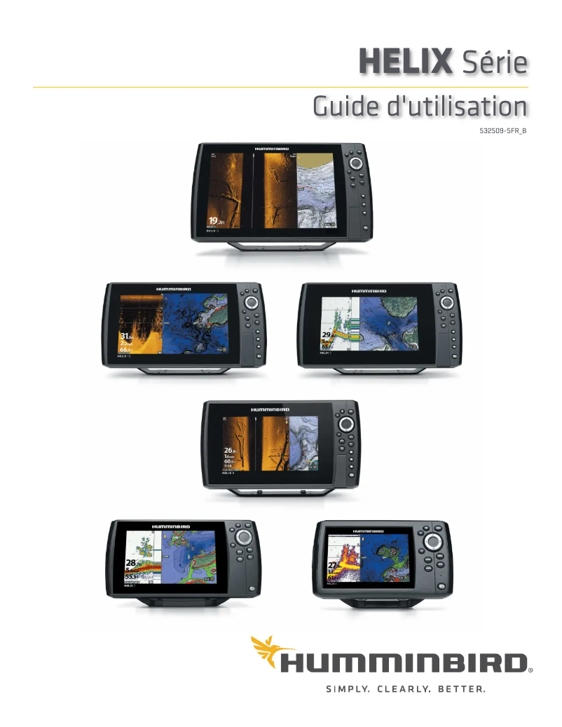 Página 1 del manual Manual de usuario Humminbird Helix 10 Chirp Mega DI+ GPS G4N