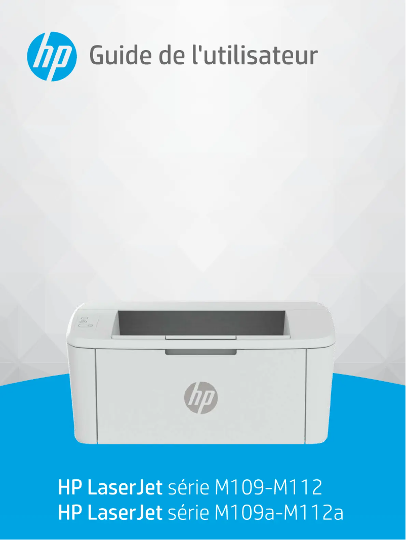 Page n°1 - Manuel utilisateur HP LaserJet M110w