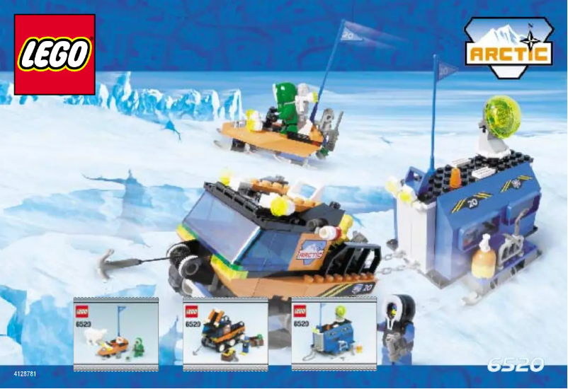 Page 1 de la notice Manuel utilisateur Lego Arctic 6520