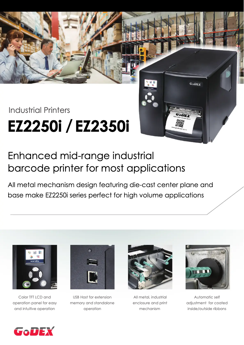 Page n°1 - Brochure Godex EZ2250i