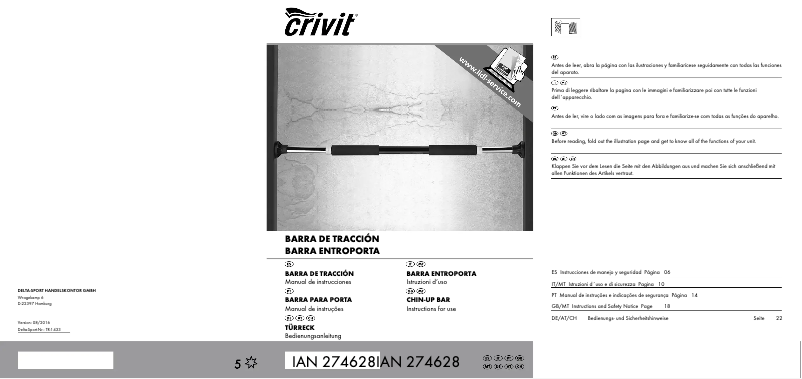 Image de la première page du manuel de l'appareil IAN 274628