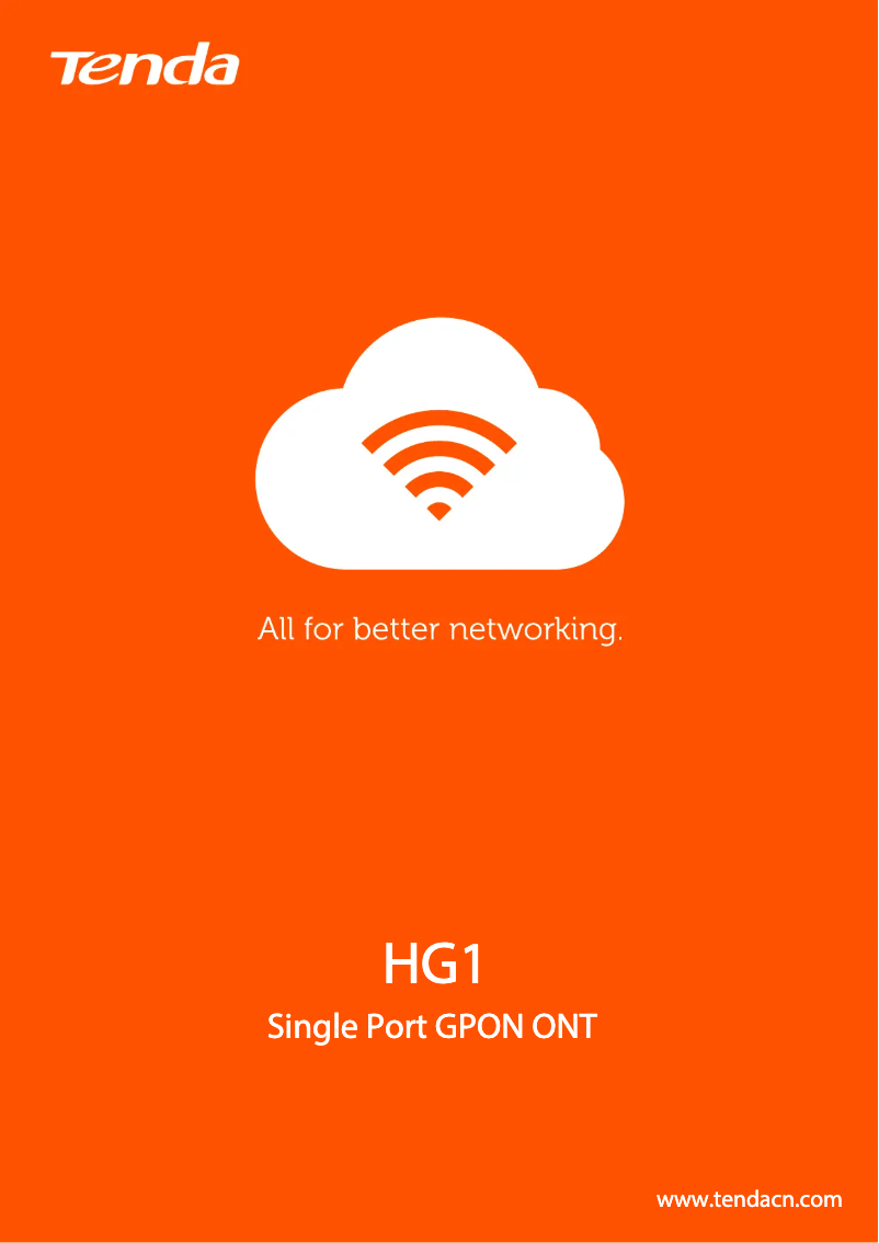 Page n°1 - Fiche technique Tenda HG1