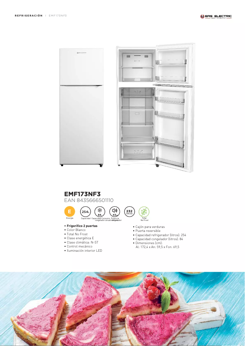 Image de la première page du manuel de l'appareil EMF173NF3