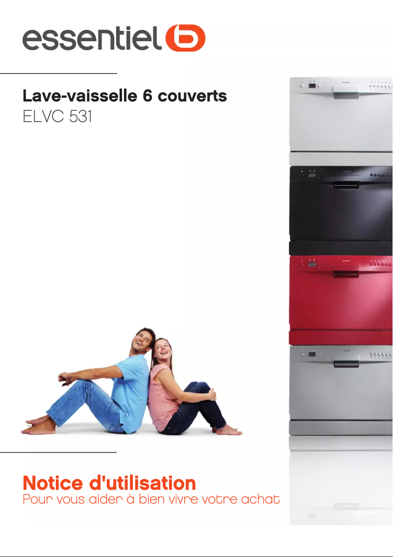 Image de la première page du manuel de l'appareil ELVC 531