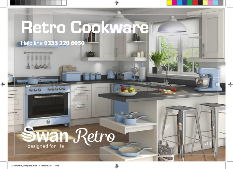 Image de la première page du manuel de l'appareil Retro SWPS5020