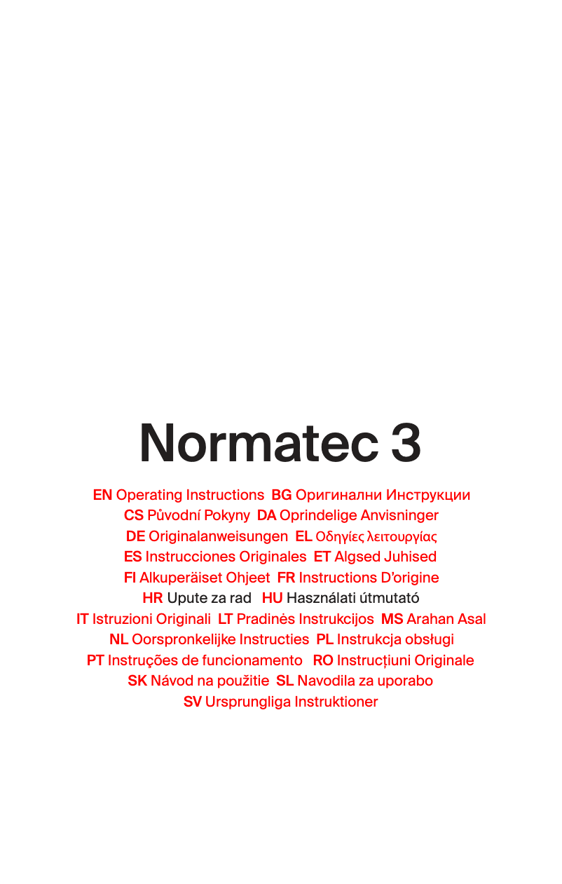 Page n°1 - Manuel utilisateur HyperIce Normatec 3