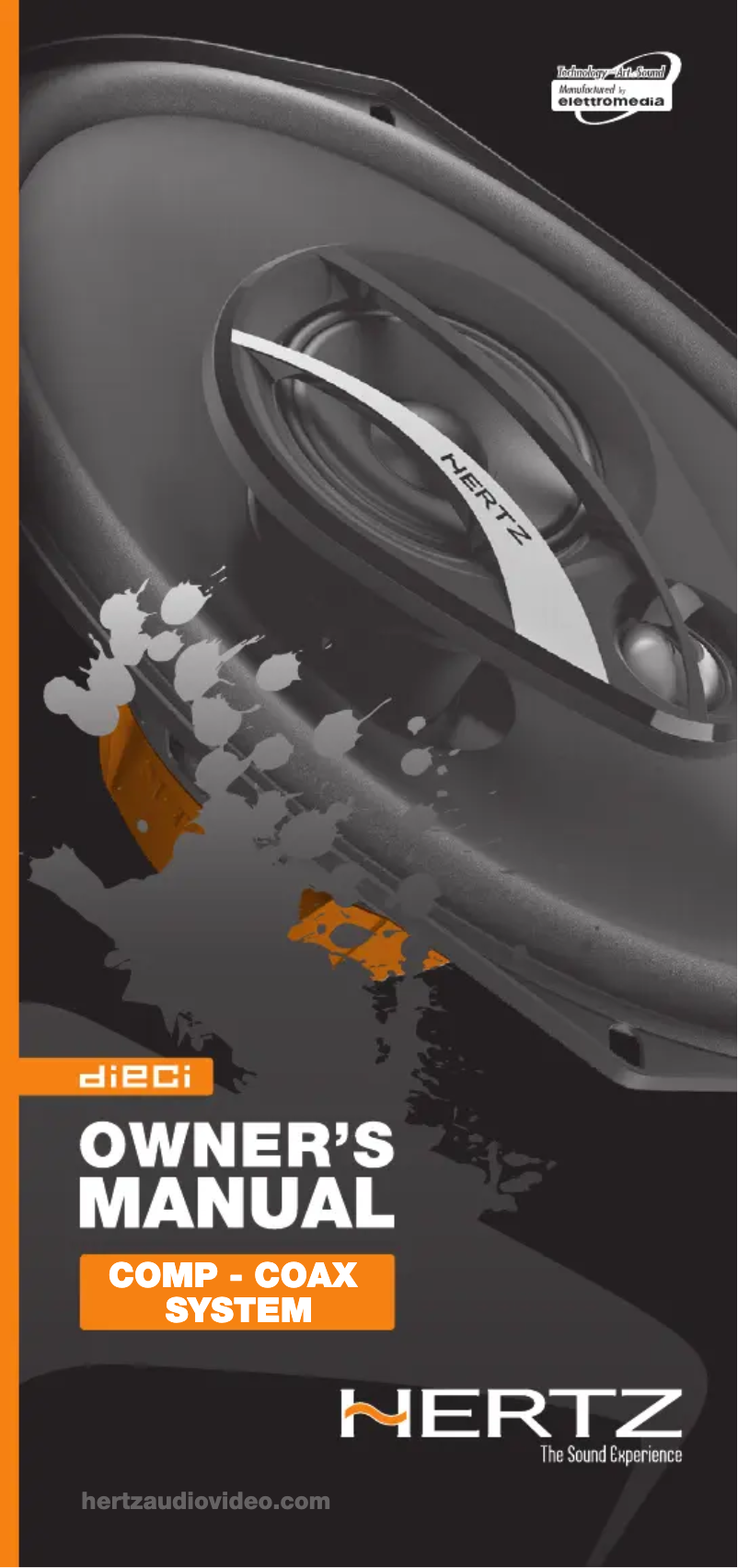 Image de la première page du manuel de l'appareil Dieci DSK 160.3