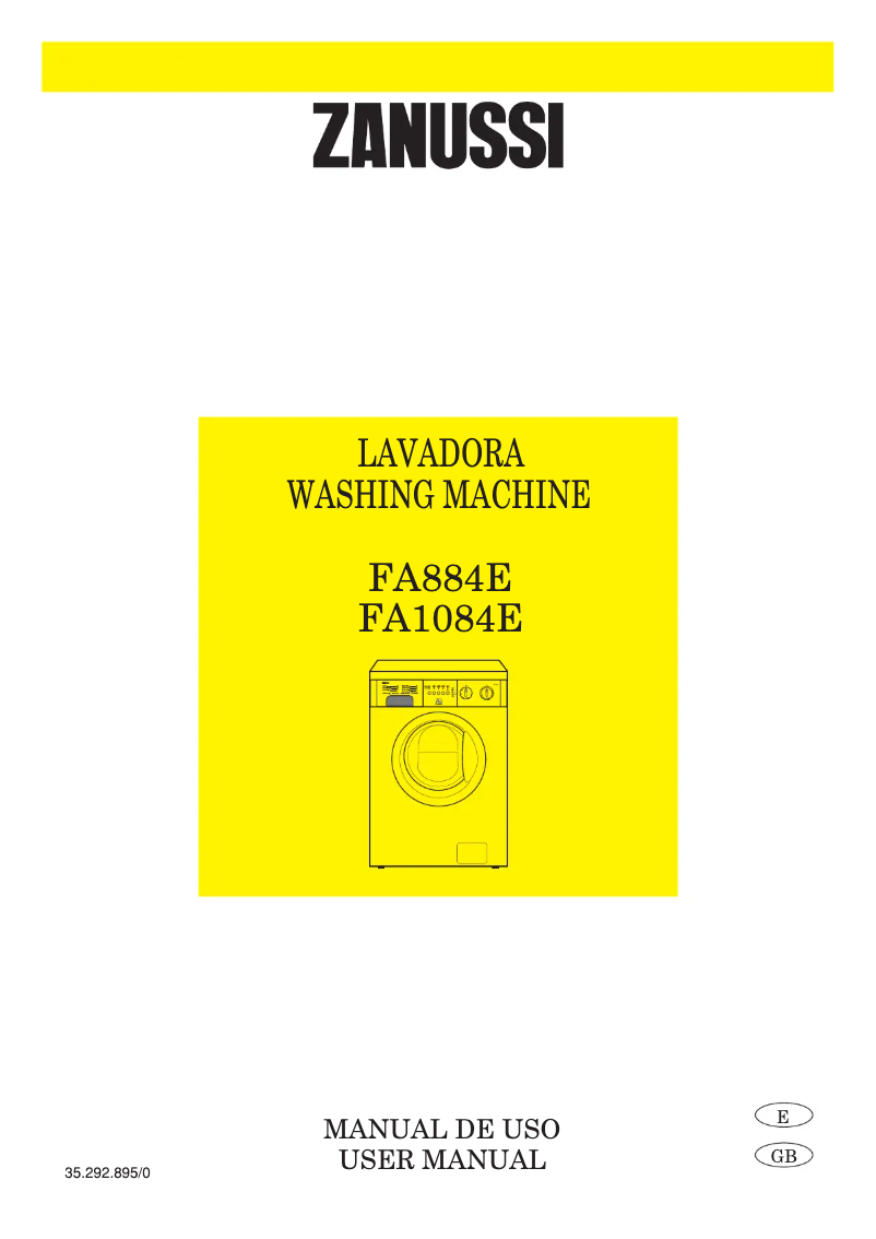 Image de la première page du manuel de l'appareil FA 1084 E