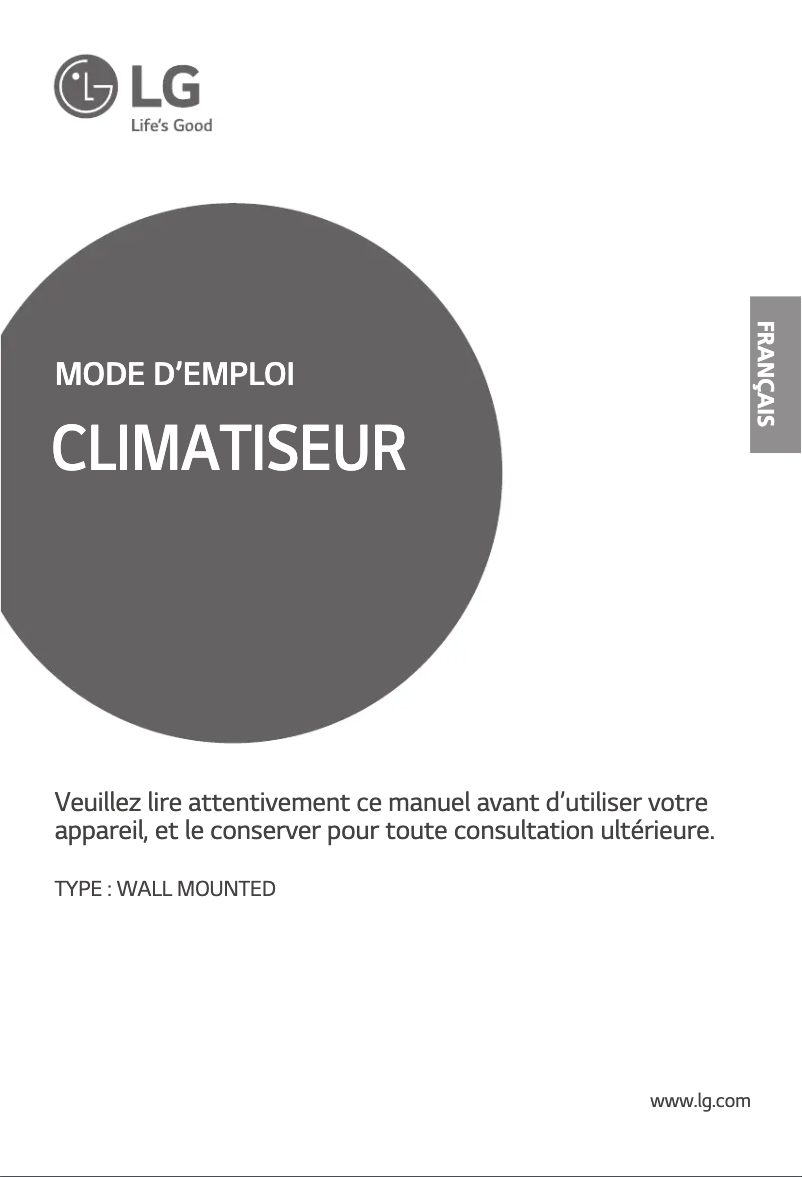 Página 1 del manual Manual de usuario LG LSNH1868JM0