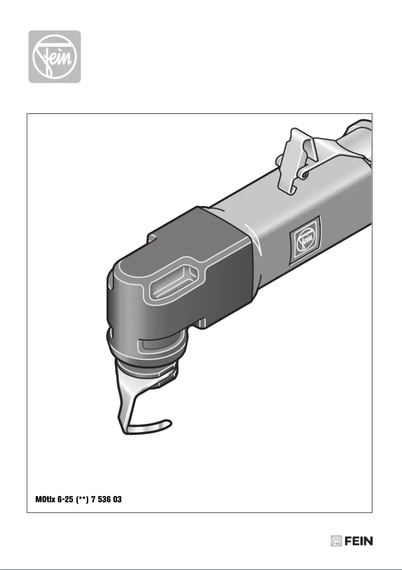 Page 1 de la notice Manuel utilisateur Fein MOtlx 6-25