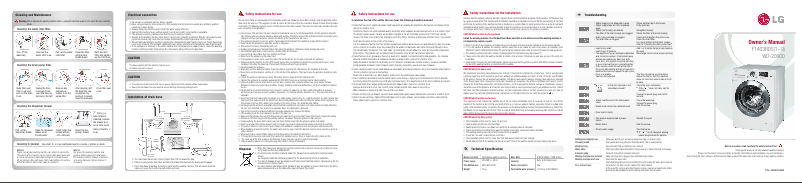 Image de la première page du manuel de l'appareil F1403RDS5