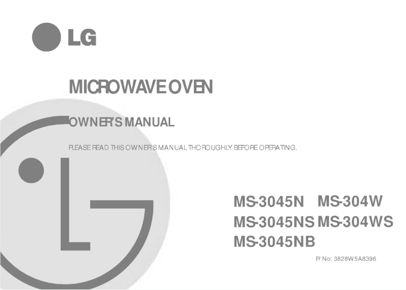 Imagen de la primera página del manual del dispositivo MS-3045NB