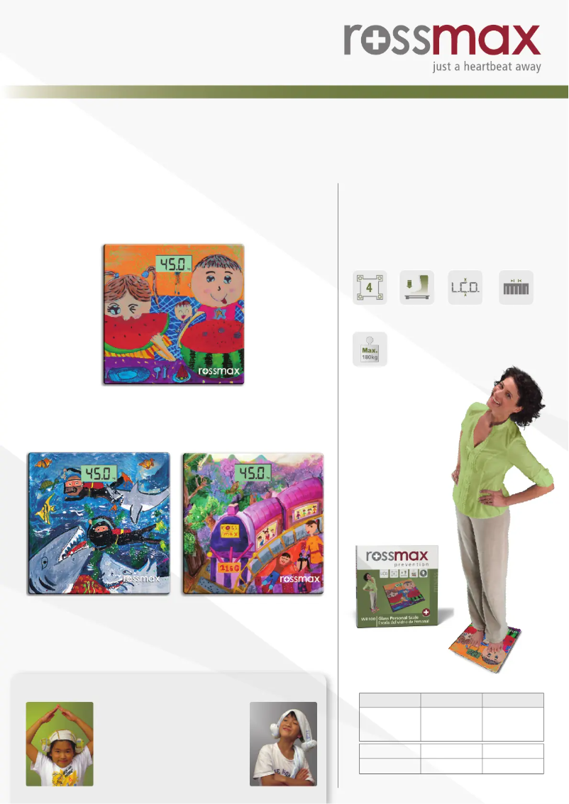 Page n°1 - Brochure Rossmax WB100