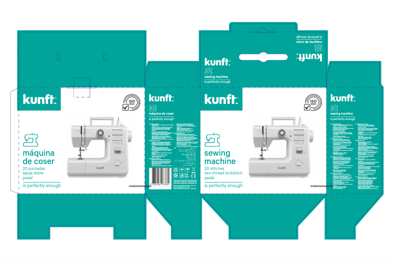 Page 1 de la notice Manuel utilisateur Kunft KSM5259