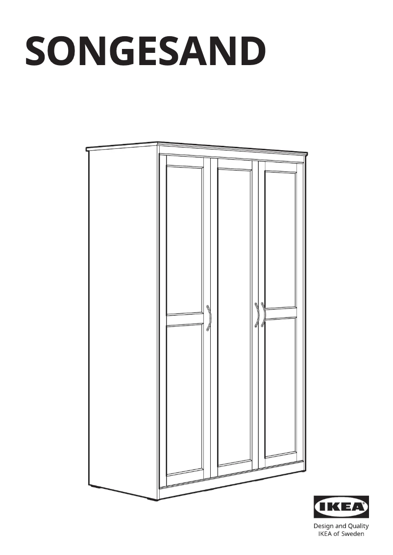 Imagen de la primera página del manual del dispositivo SONGESAND 603.751.33