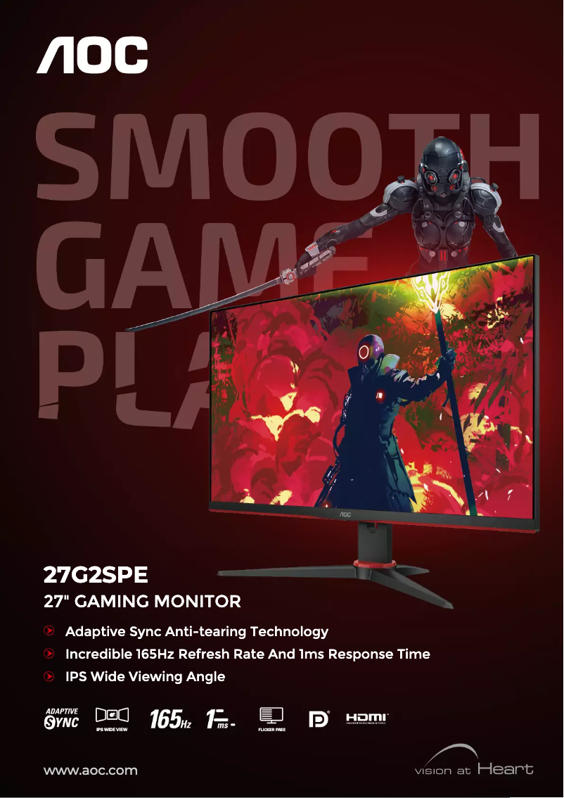 Image de la première page du manuel de l'appareil 27G2SPE