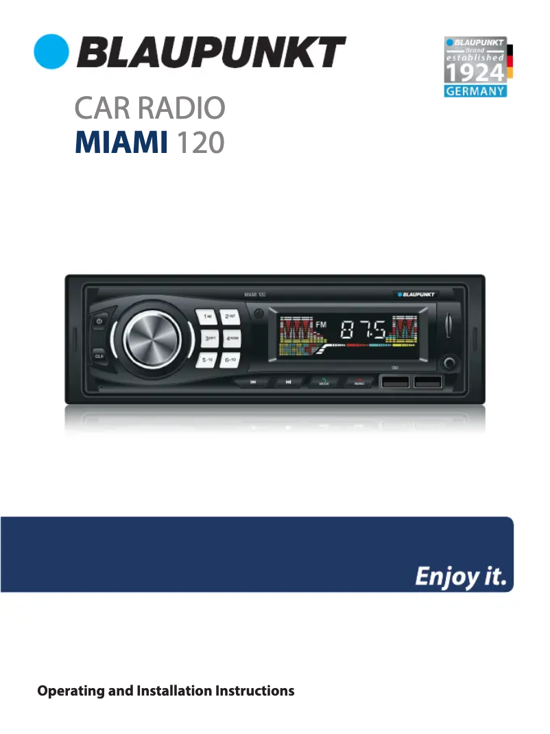 Imagen de la primera página del manual del dispositivo Osaka 300