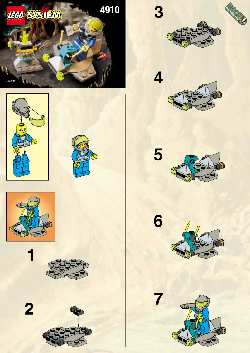 Page n°1 - Manuel utilisateur Lego The Hover Scout