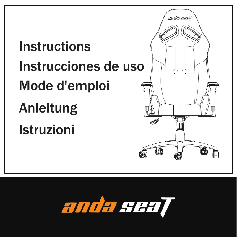 Page n°1 - Manuel utilisateur Anda Seat Jungle