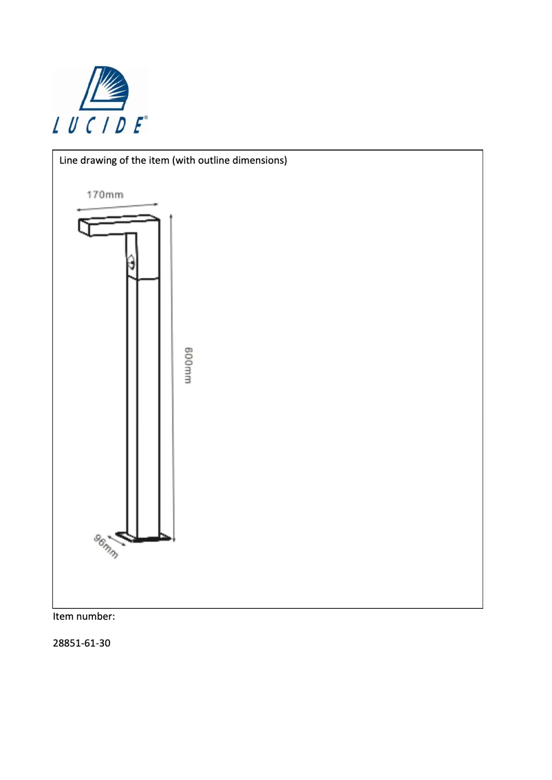 Image de la première page du manuel de l'appareil Texas 28851/61/30