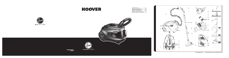 Página 1 del manual Manual de usuario Hoover HYP1600 011