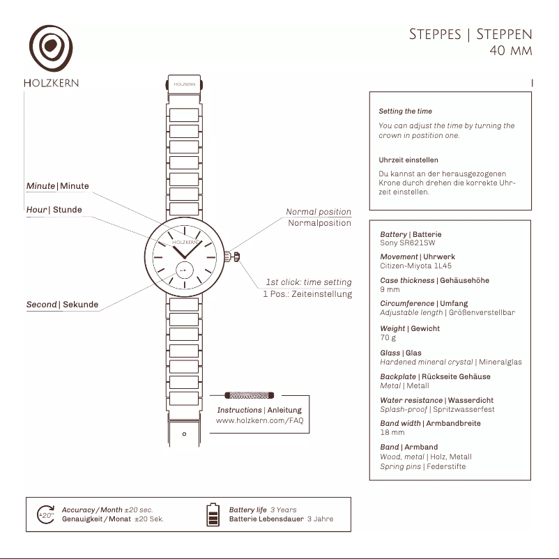 Image de la première page du manuel de l'appareil Mammut