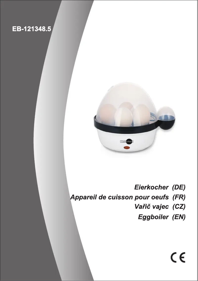 Page 1 de la notice Manuel utilisateur Emerio EB-121348.5