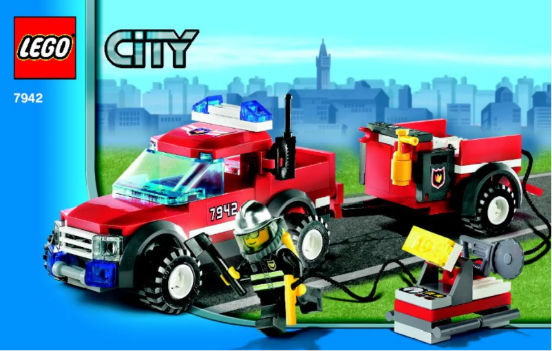 Page 1 de la notice Manuel utilisateur Lego CITY Value Pack
