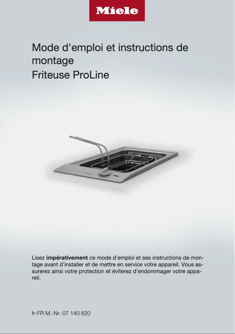 Página 1 del manual Ficha técnica Miele CS 1411 F