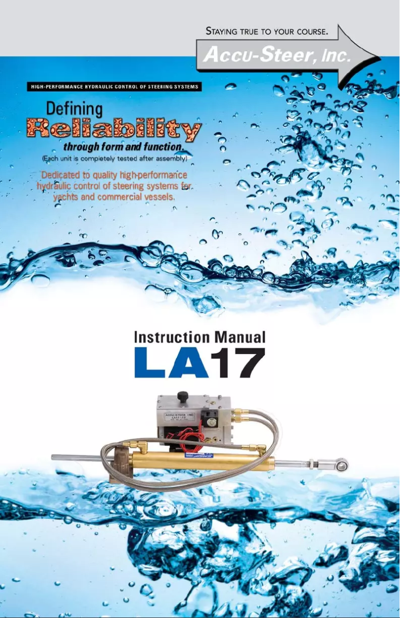 Page 1 de la notice Manuel utilisateur Furuno LA17