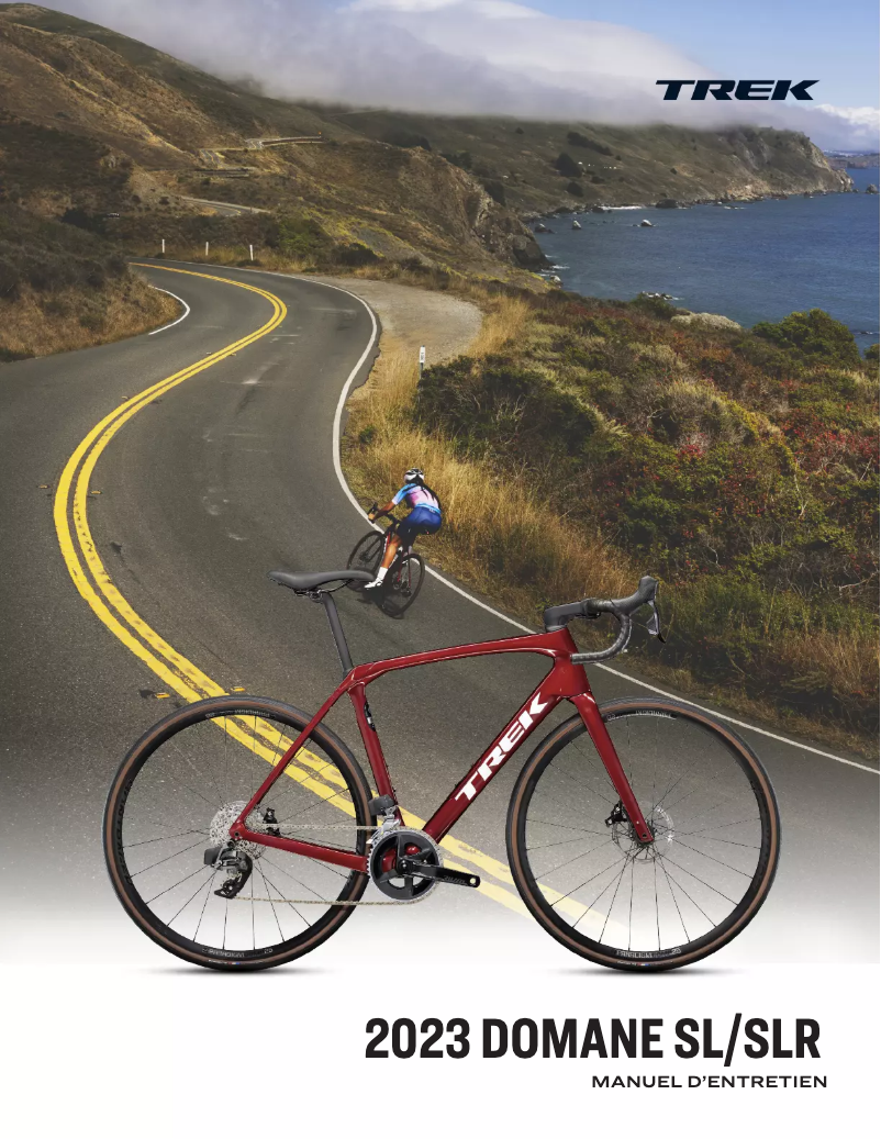 Page 1 de la notice Manuel utilisateur Trek Domane SLR
