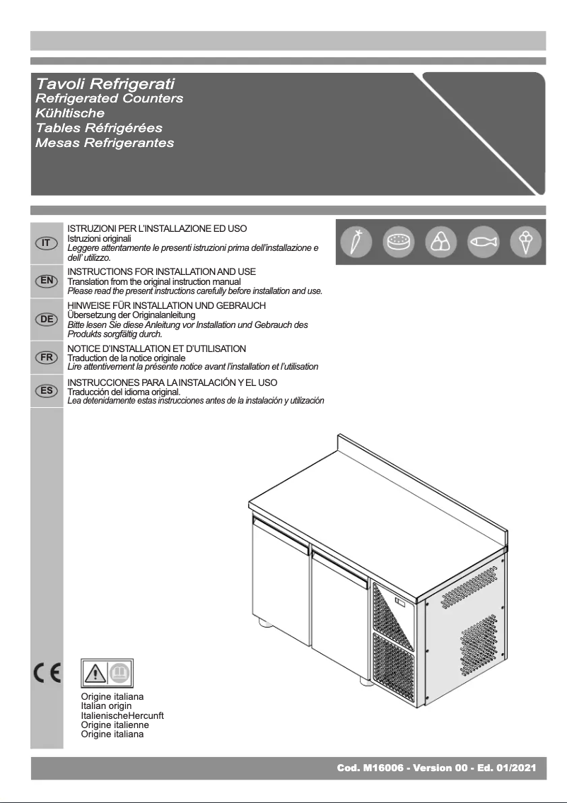 Image de la première page du manuel de l'appareil T73TNA