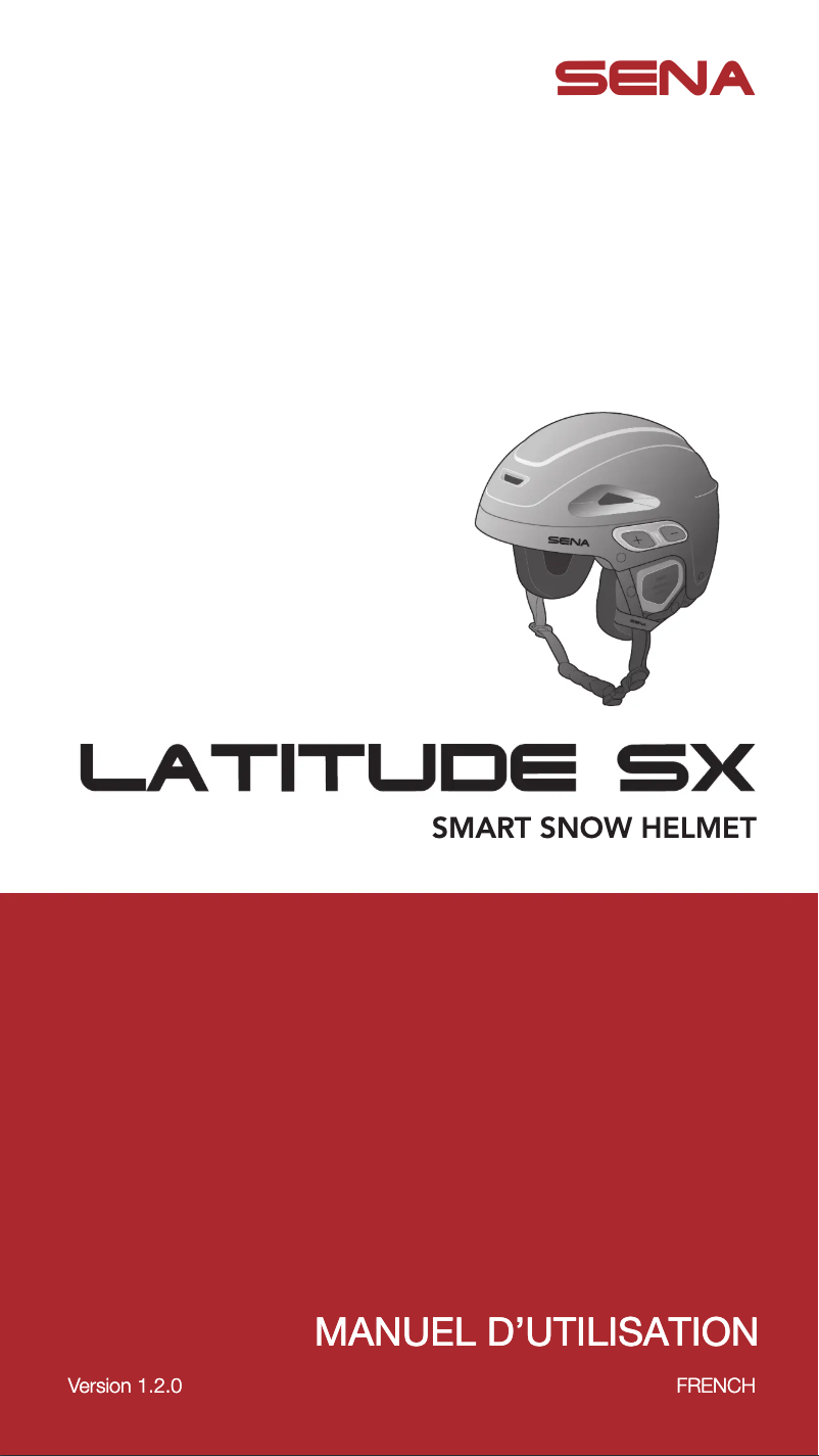 Image de la première page du manuel de l'appareil Latitude SX
