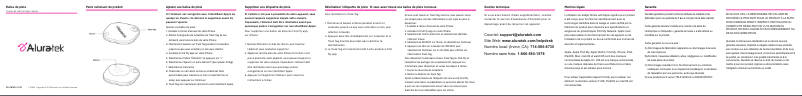 Page n°1 - Manuel utilisateur Aluratek ATAG01F