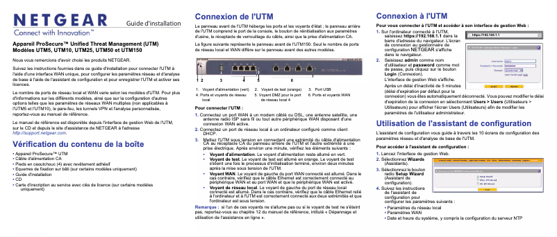 Image de la première page du manuel de l'appareil UTM5