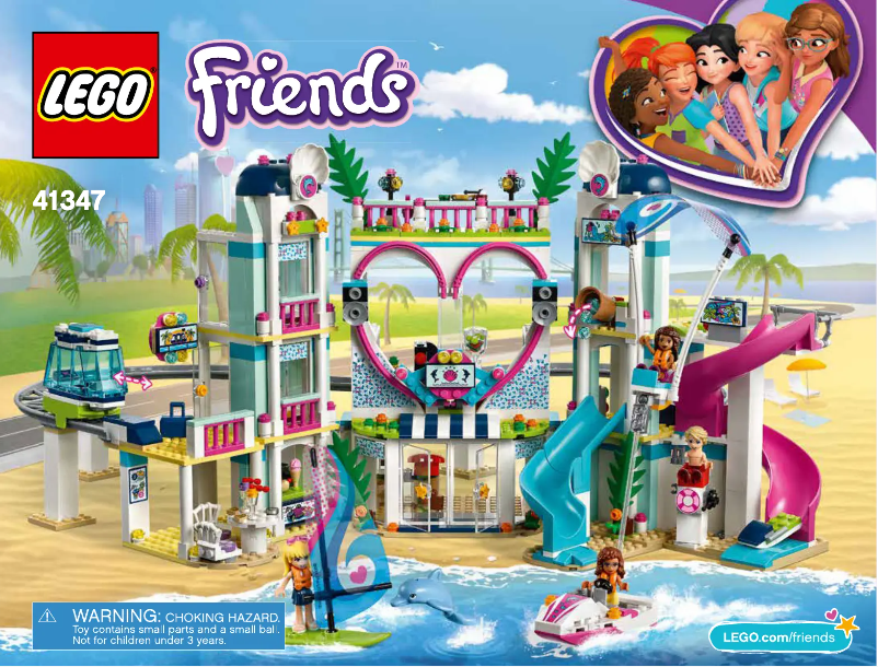 Page 1 de la notice Manuel utilisateur Lego Friends 41347