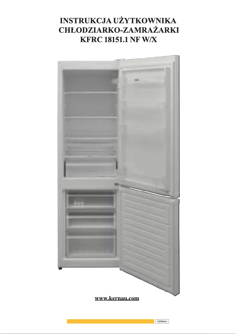 Page 1 de la notice Manuel utilisateur Kernau KFRC 18151 NF X