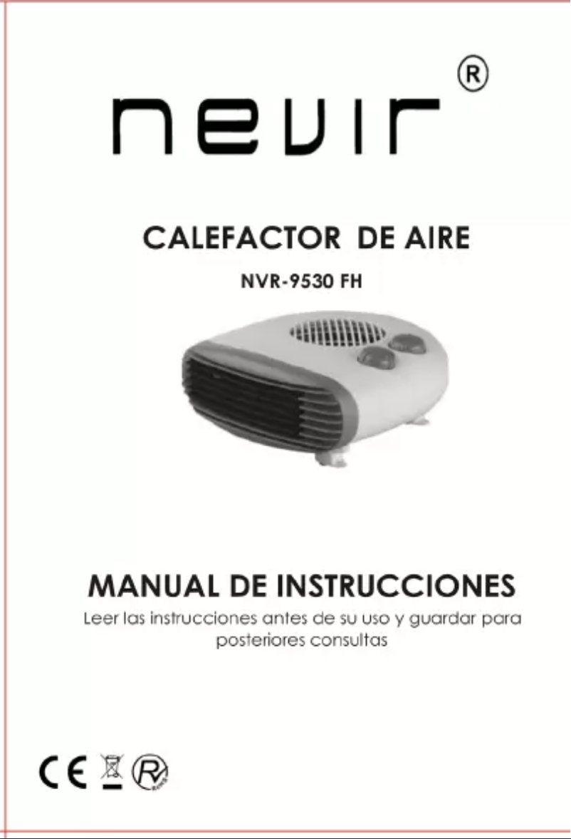 Image de la première page du manuel de l'appareil NVR-9530 FH