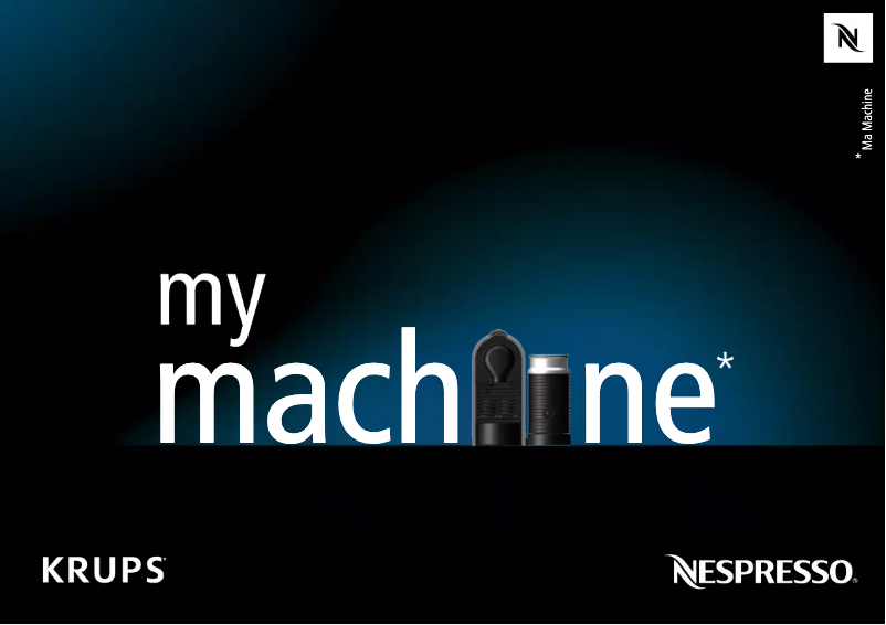 Image de la première page du manuel de l'appareil Nespresso U & Milk