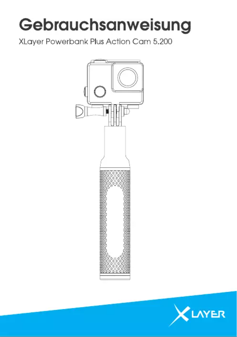 Page n°1 - Manuel utilisateur XLayer Powerbank Plus Action Cam 5.200