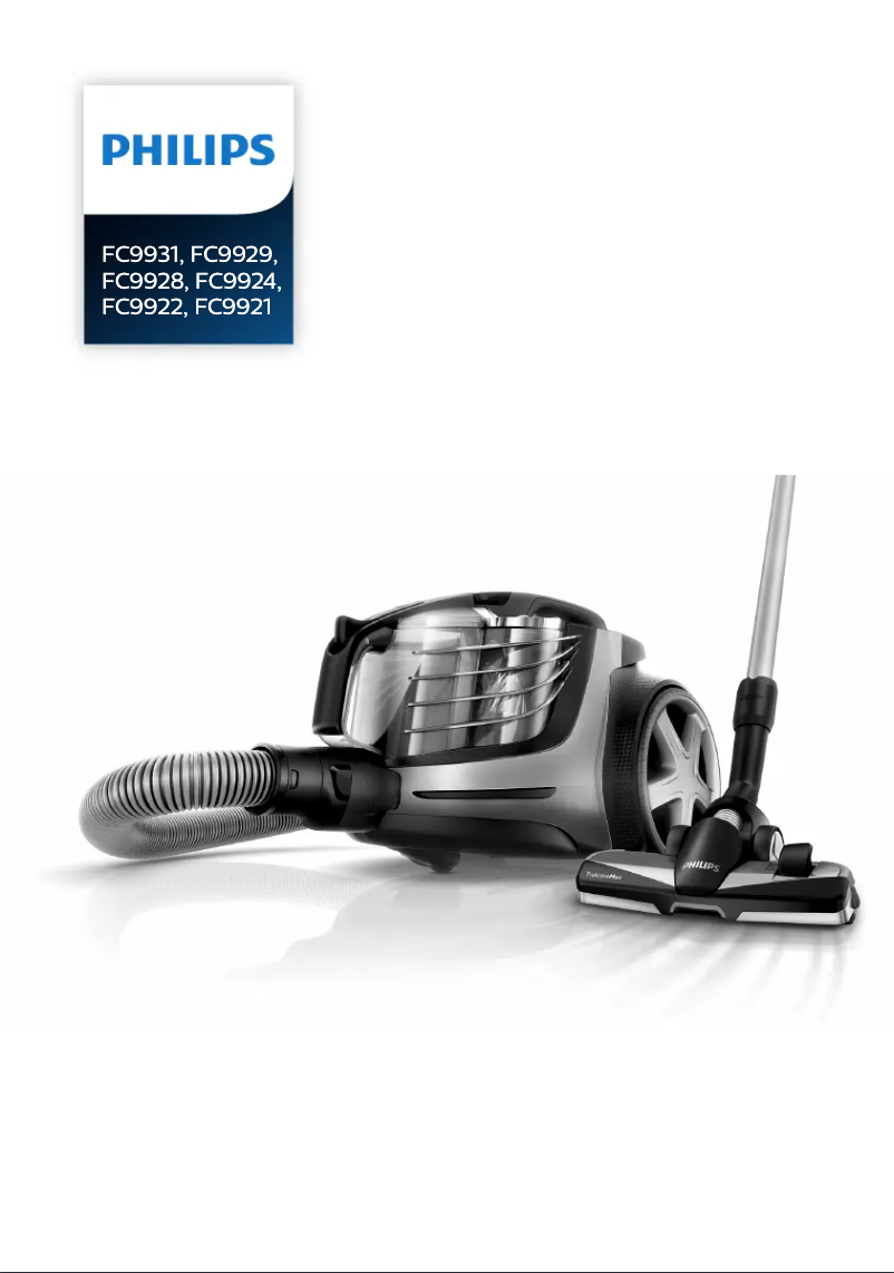 Page 1 de la notice Manuel utilisateur Philips PowerPro Ultimate FC9928