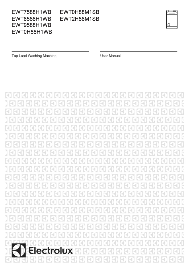 Image de la première page du manuel de l'appareil EWT8588H1WB