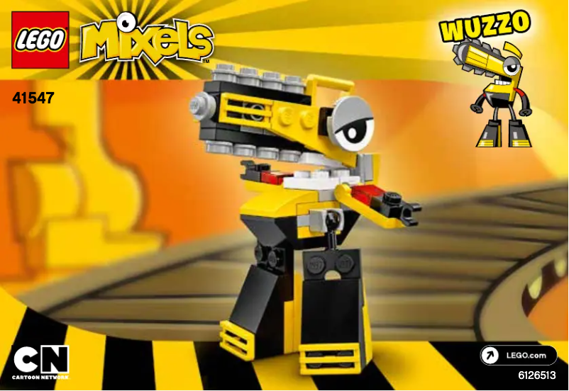 Page 1 de la notice Manuel utilisateur Lego Mixels 41547