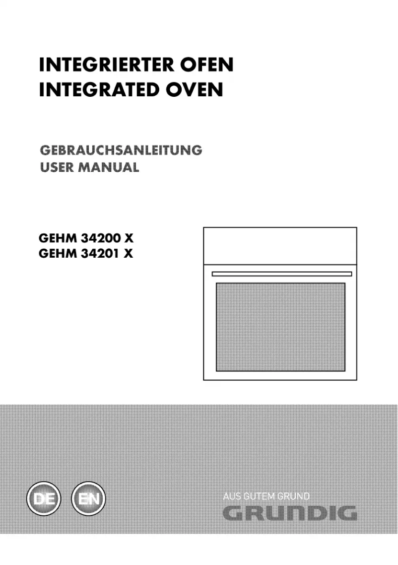 Page n°1 - Manuel utilisateur Grundig GEHM 34201 X