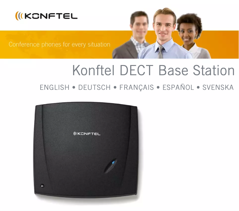 Página 1 del manual Manual de usuario Konftel 300Wx