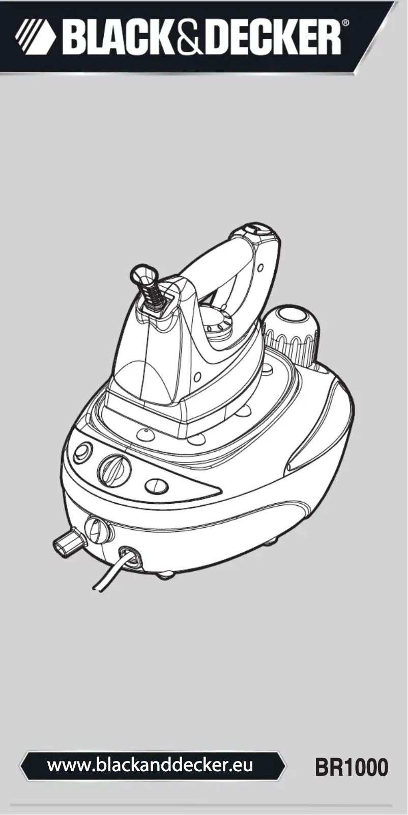 Page 1 de la notice Manuel utilisateur Black & Decker BR1000